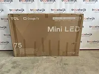 Tcl mini led 75 inch televisie - afbeelding 1 van  7