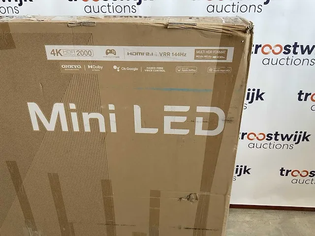 Tcl mini led 75 inch televisie - afbeelding 2 van  7