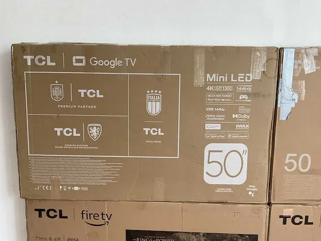 Tcl qled 50 inch televisie (4x) - afbeelding 9 van  16