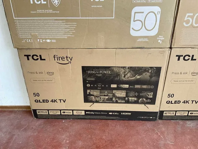 Tcl qled 50 inch televisie (4x) - afbeelding 10 van  16