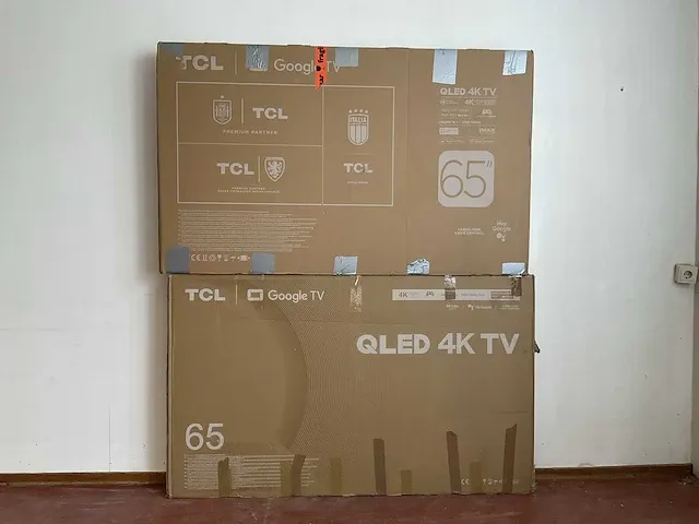 Tcl qled 65 inch televisie (2x) - afbeelding 1 van  15