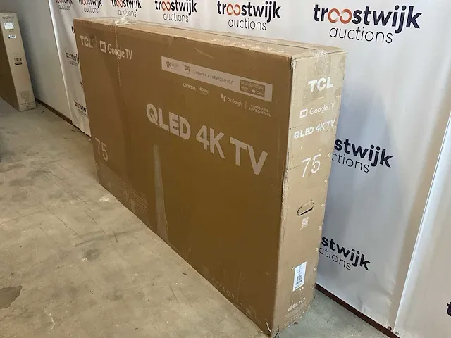 Tcl qled 75 inch televisie - afbeelding 4 van  9