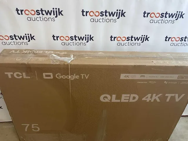Tcl qled 75 inch televisie - afbeelding 8 van  9