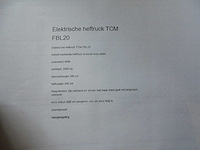 Tcm - fbl20 - vorkheftruck - afbeelding 15 van  16