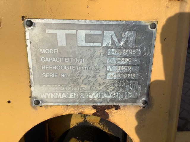 Tcm - fg35 - vorkheftruck - afbeelding 4 van  12