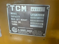 Tcm fhd30z8 vorkheftruck - afbeelding 7 van  15