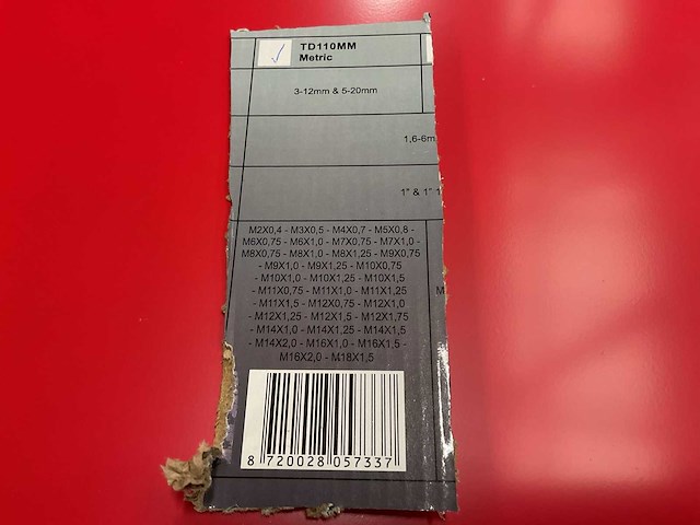 Td110mm draadsnijset - afbeelding 6 van  6