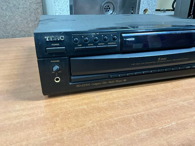 Teac pd-d2500 cd wisselaar - afbeelding 3 van  5