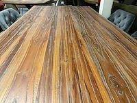 Teak eetkamertafel - afbeelding 5 van  7