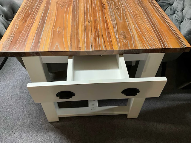 Teak eetkamertafel - afbeelding 7 van  7
