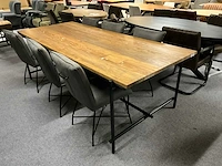 Teak eetkamertafel - afbeelding 2 van  9