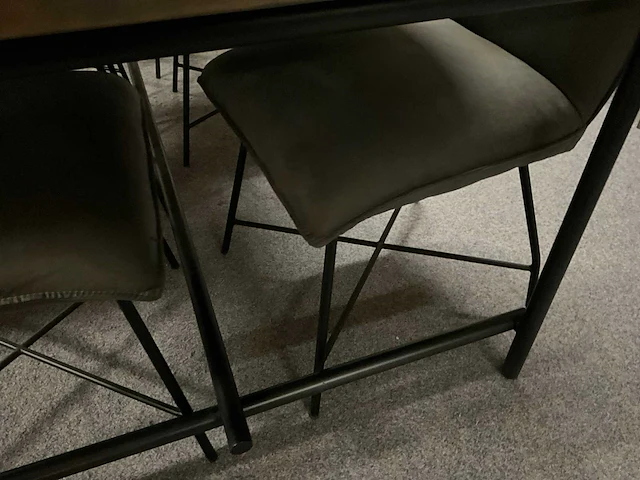 Teak eetkamertafel - afbeelding 5 van  9
