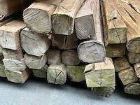 Teak houten - balken - afbeelding 1 van  3