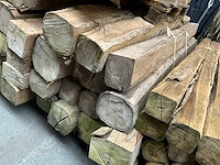 Teak houten - balken - afbeelding 2 van  3