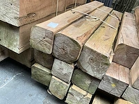 Teak houten - balken - afbeelding 1 van  4