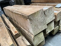 Teak houten - balken - afbeelding 3 van  4