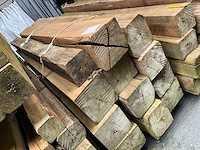 Teak houten - balken - afbeelding 2 van  4