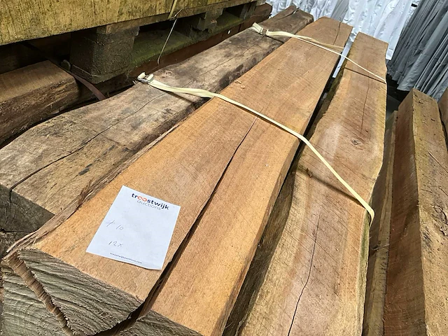 Teak houten - balken - afbeelding 4 van  4