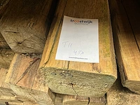 Teak houten - balken - afbeelding 3 van  4