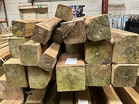 Teak houten - balken - afbeelding 1 van  3