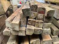 Teak houten - balken - afbeelding 2 van  3