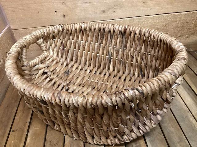 Teak houten schalen en manden - afbeelding 3 van  4