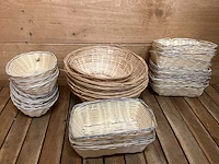 Teak houten schalen en manden - afbeelding 4 van  4