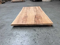 Teak tafelblad 200 cm. - afbeelding 2 van  2