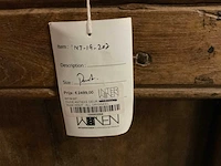 Teakhout decoratiedeuren (2x) - afbeelding 4 van  4