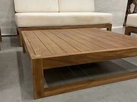 Teakhouten loungeset - afbeelding 4 van  5