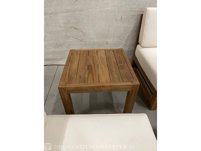 Teakhouten loungeset - afbeelding 5 van  5