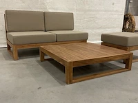 Teakhouten loungeset - afbeelding 4 van  5