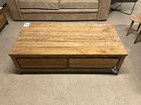 Teakhouten salontafel - afbeelding 4 van  6