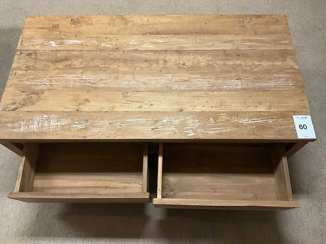 Teakhouten salontafel - afbeelding 6 van  6