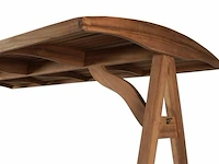 Teakhouten schommelbank 120 cm - afbeelding 5 van  5