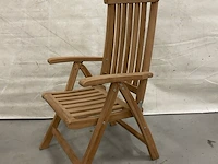Teakhouten tuinset 220 cm - afbeelding 5 van  6