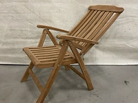 Teakhouten tuinset 220 cm - afbeelding 6 van  6