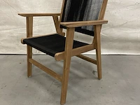 Teakhouten tuinset 220 cm - afbeelding 5 van  5