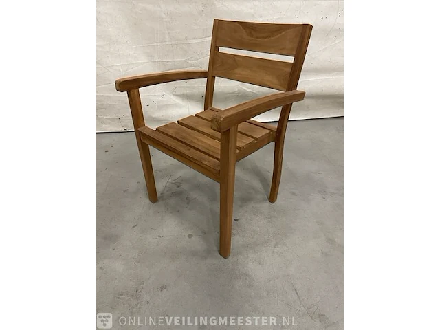 Teakhouten tuinset 220 cm - afbeelding 5 van  5