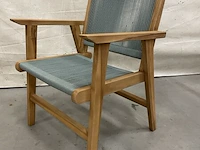 Teakhouten tuinset 240 cm - afbeelding 5 van  5