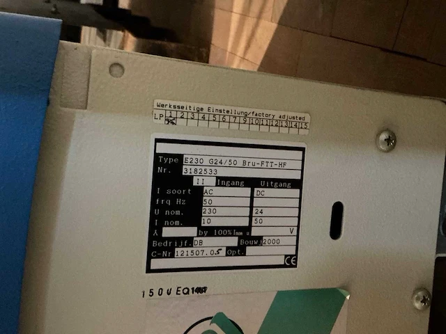 Tebechop - 24v 50a - acculaders - 2000 - afbeelding 3 van  3