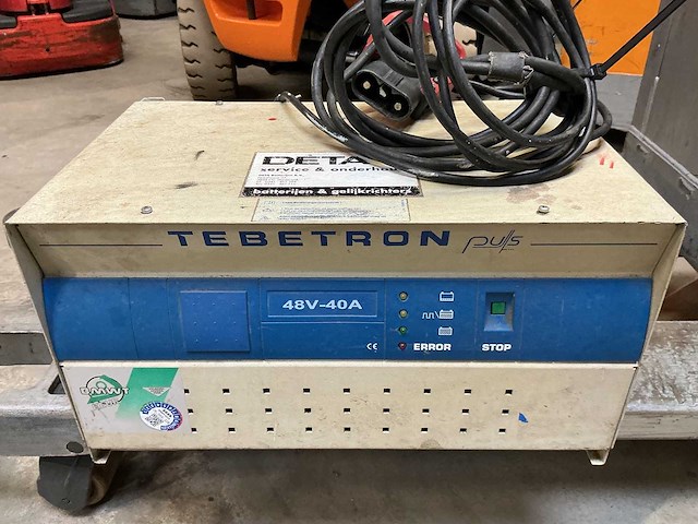 Tebetron - 48v 40a - acculaders - 2005 - afbeelding 1 van  3