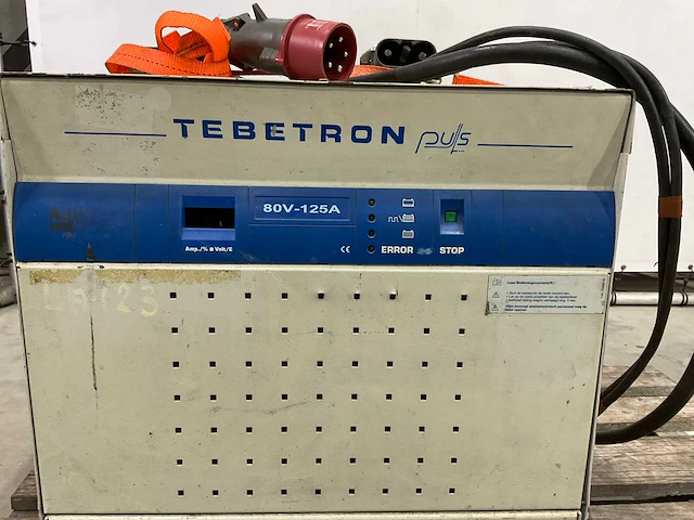 Tebetron 80v-125a acculader - afbeelding 4 van  7
