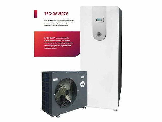 Tec - qaw07v - - warmtepompboiler - afbeelding 1 van  10