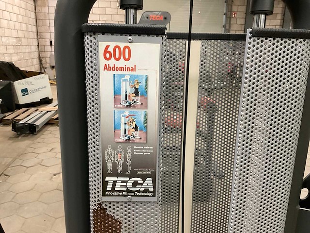 Teca abdominal 600 krachtstation - afbeelding 7 van  7