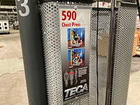 Teca chest press 590 krachtstation - afbeelding 6 van  6
