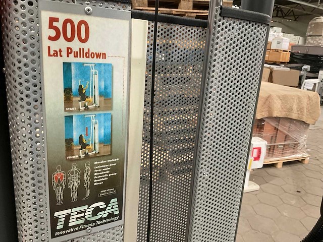 Teca lat pulldown 500 krachtstation - afbeelding 7 van  8
