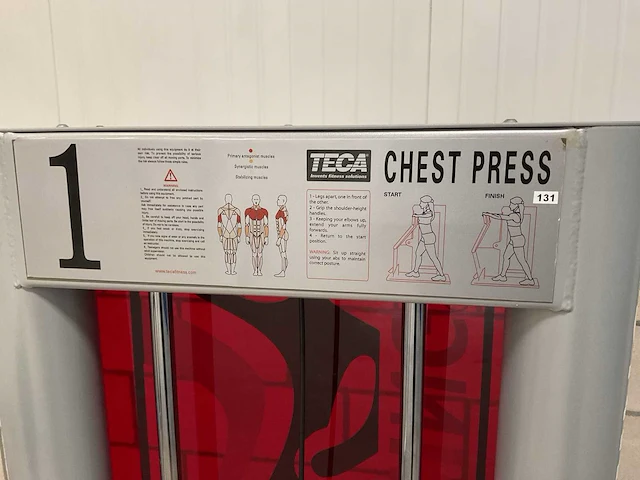 Teca switching chest press - afbeelding 2 van  6
