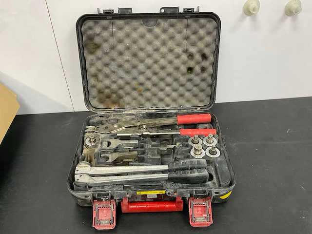 Teceflex 16-32 handgereedschapsset perstang voor persfittingen - afbeelding 1 van  3