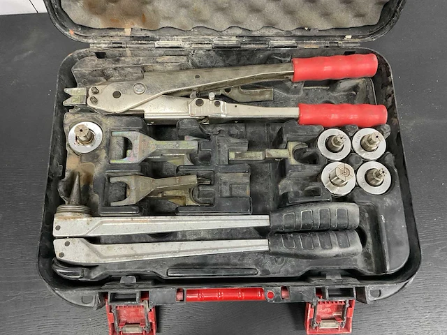 Teceflex 16-32 handgereedschapsset perstang voor persfittingen - afbeelding 2 van  3